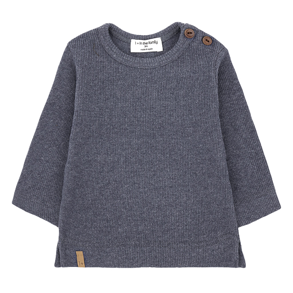 1+ In The Family Baby And Child Alfons T-shirt Denim Blue