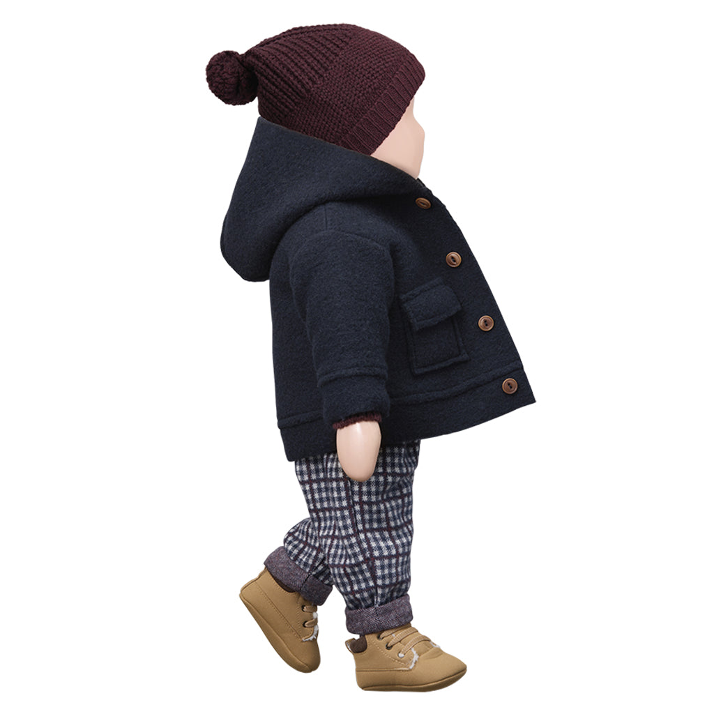1+ In The Family Baby And Child Elias Hooded Jacket Dark Navy Blue