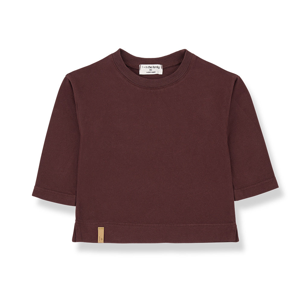 1+ In The Family Baby And Child Esben T-shirt Melanzana Red