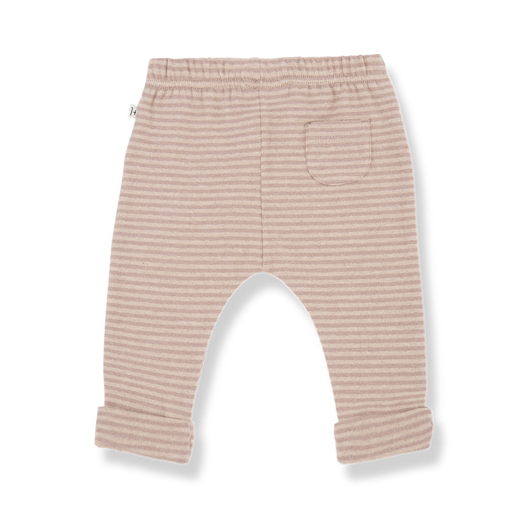 1+ In The Family Baby And Child Henrik Pants Light Pink Stripes