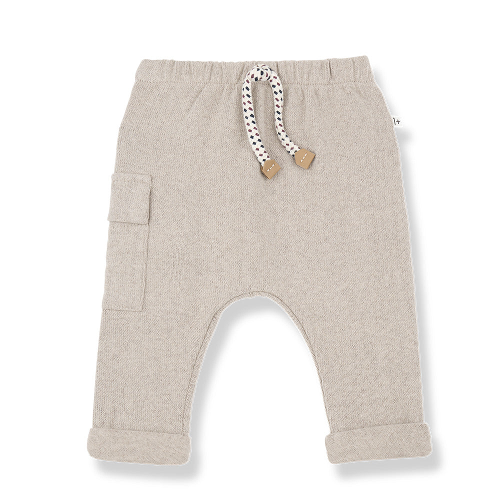 1+ In The Family Baby And Child Malte Pants Tortora Beige