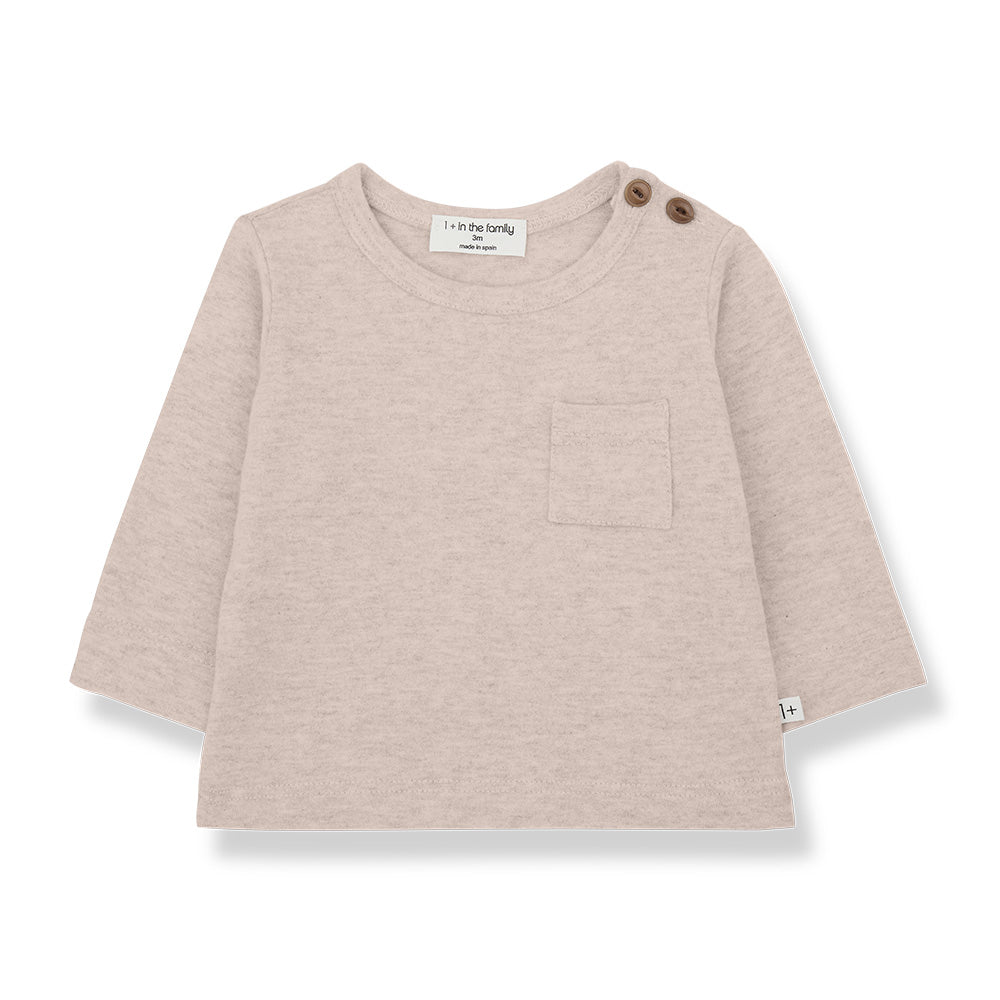 1+ In The Family Baby And Child Oriol T-shirt Light Pink