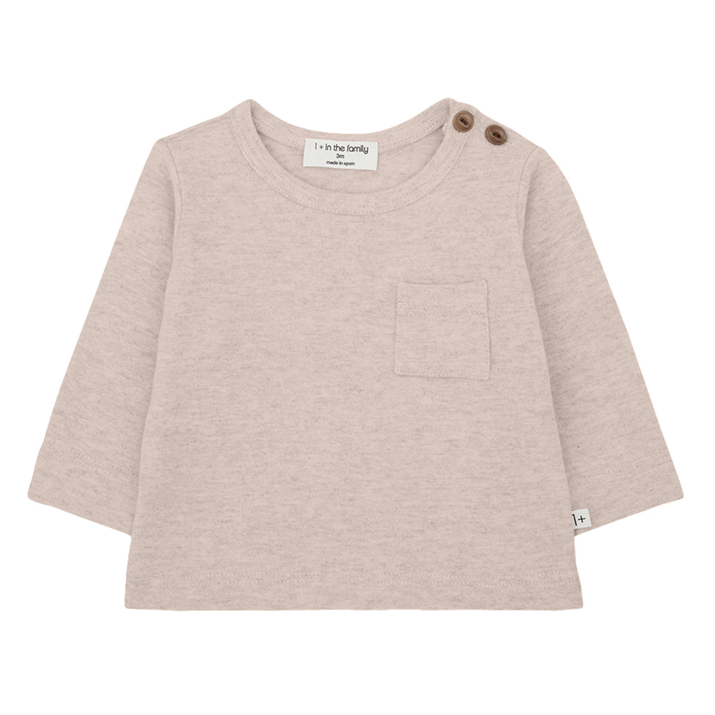 1+ In The Family Baby And Child Oriol T-shirt Light Pink