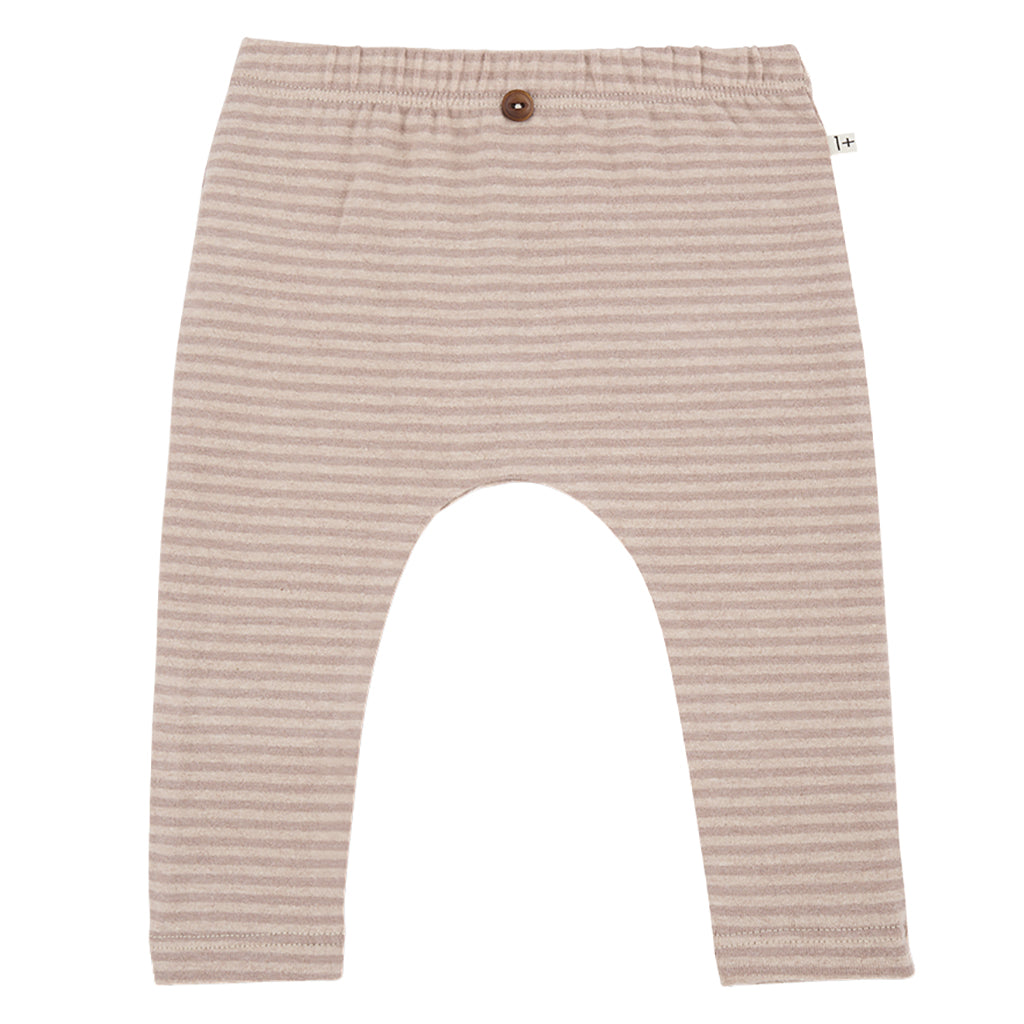 1+ In The Family Baby And Child Pia Leggings Light Pink Stripes