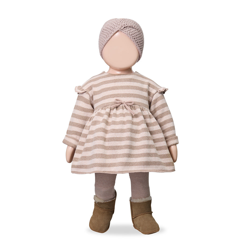 1+ In The Family Baby And Child Thea Dress Light Pink Stripes