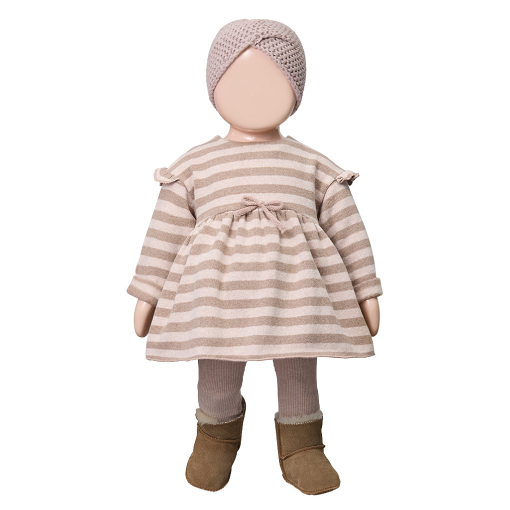 1+ In The Family Baby And Child Thea Dress Light Pink Stripes