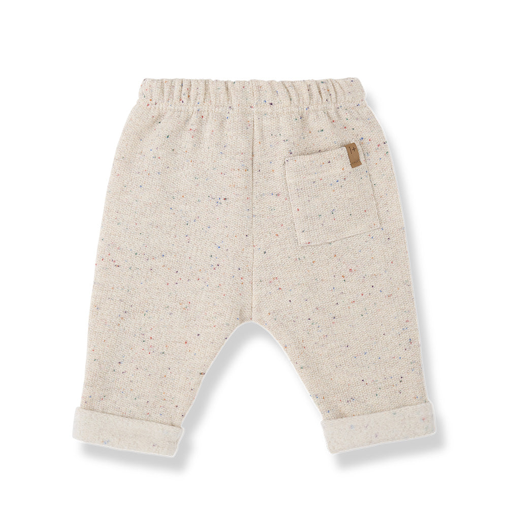 1+ In The Family Baby And Child Tobhias Sweatpants Rice Cream