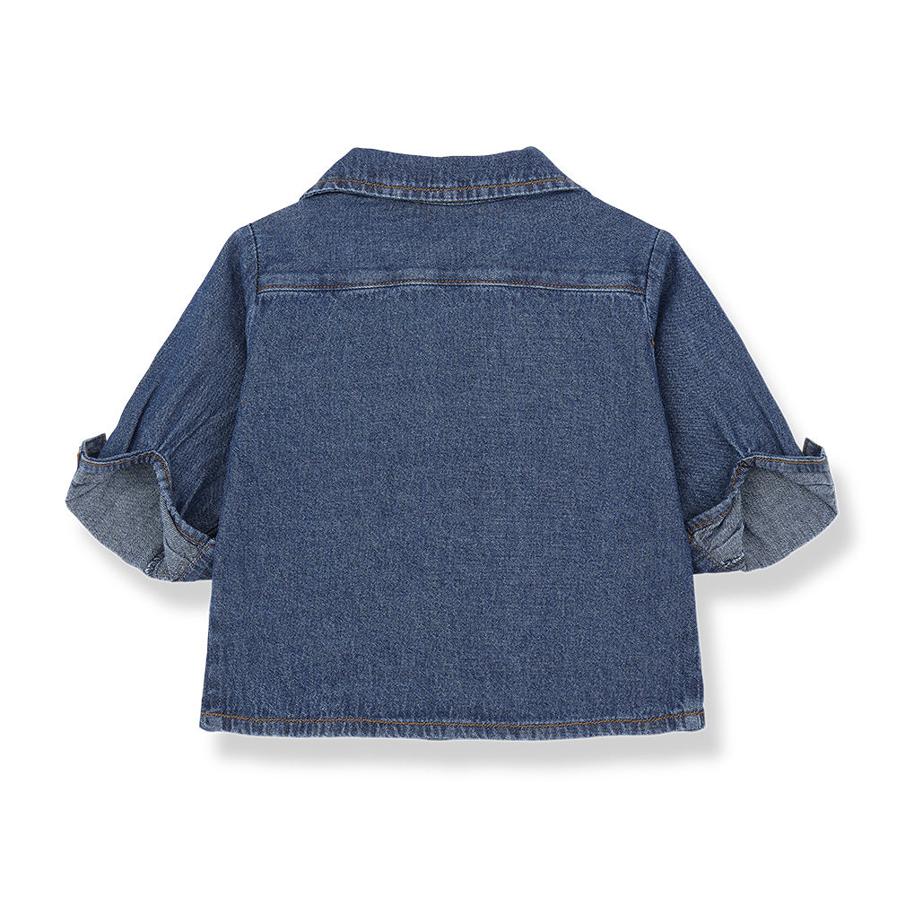 1+ In The Family Baby And Child Viggo Shirt Denim Blue