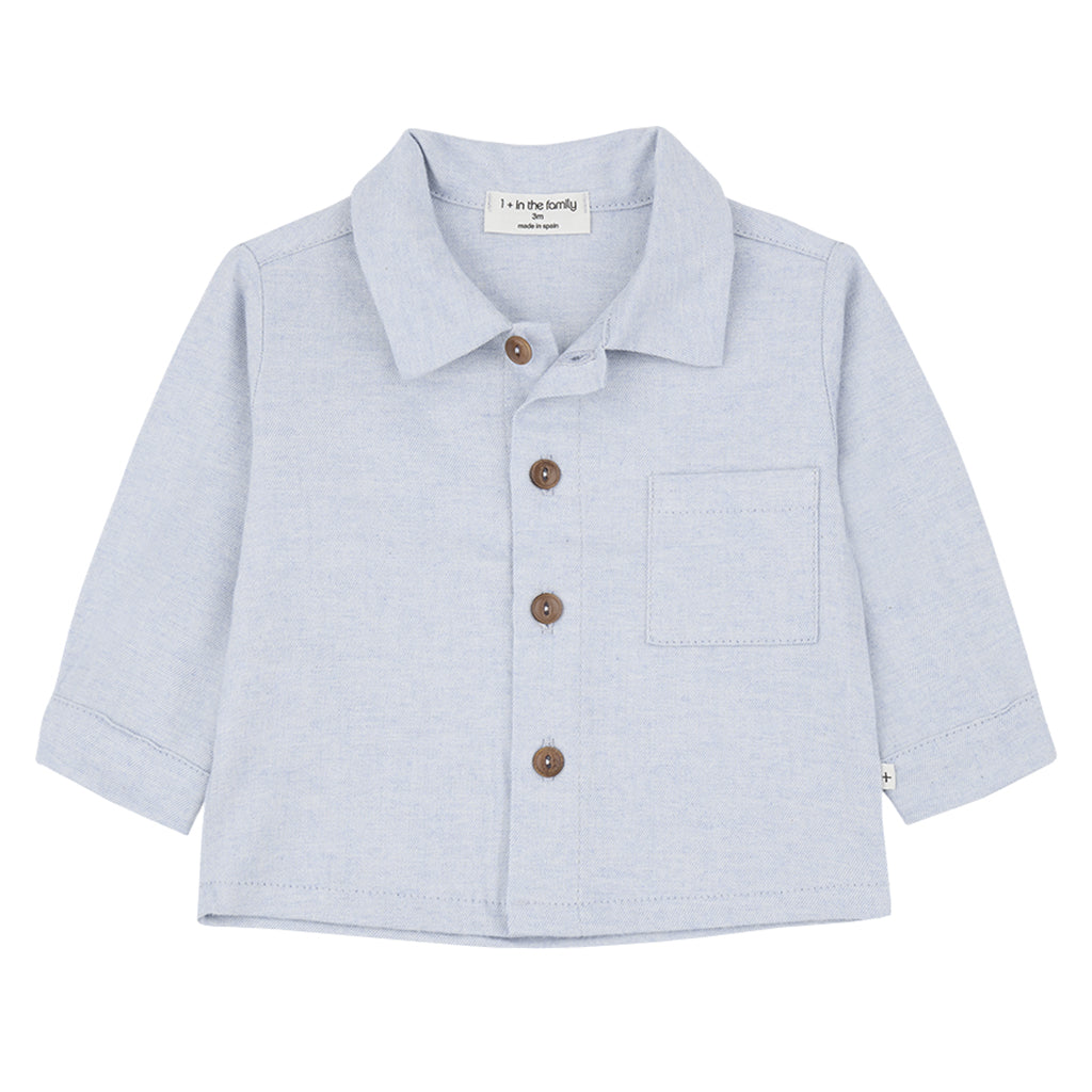 1+ In The Family Baby And Child Viktor Shirt Blue