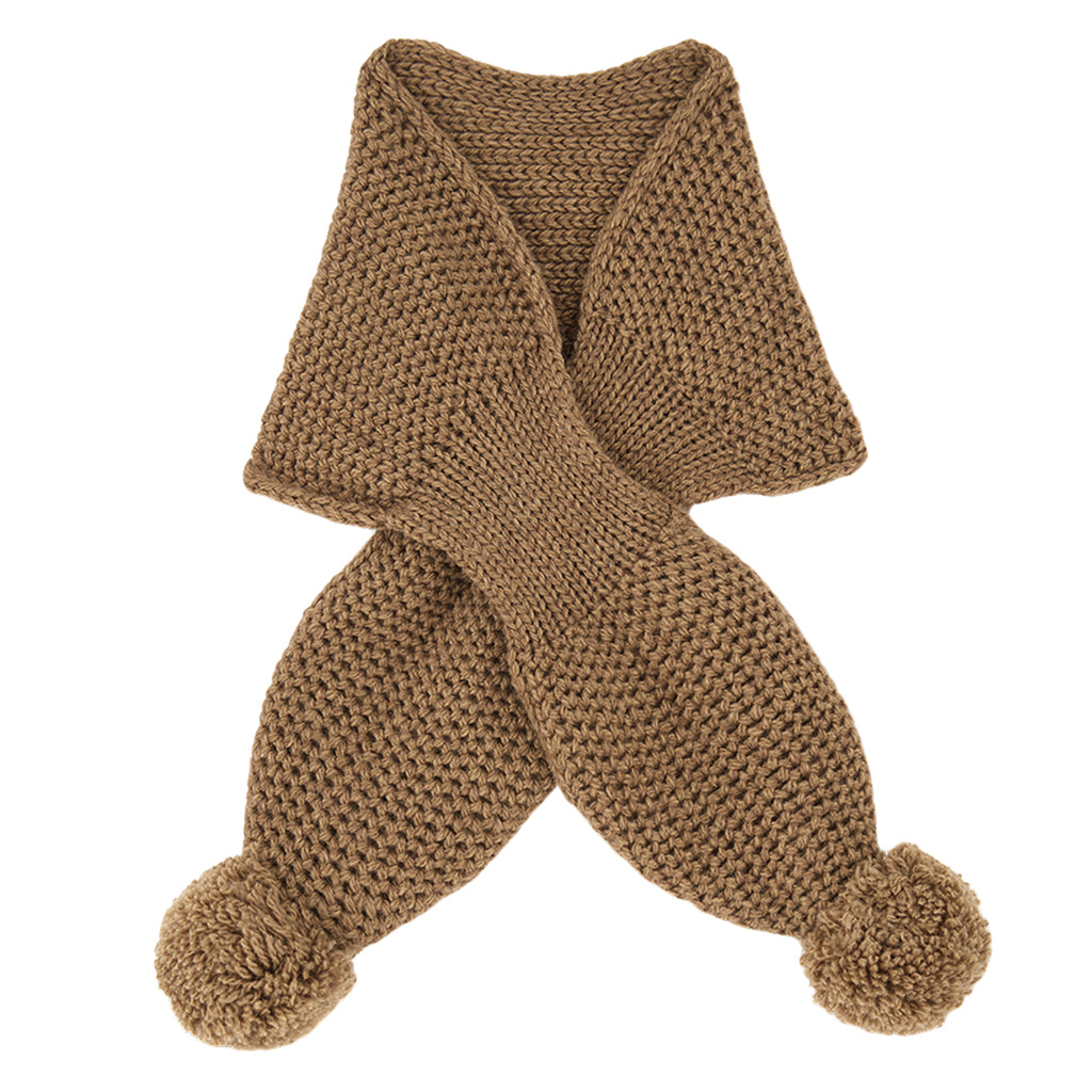 1+ In The Family Baby Bruna Scarf Caramel Brown