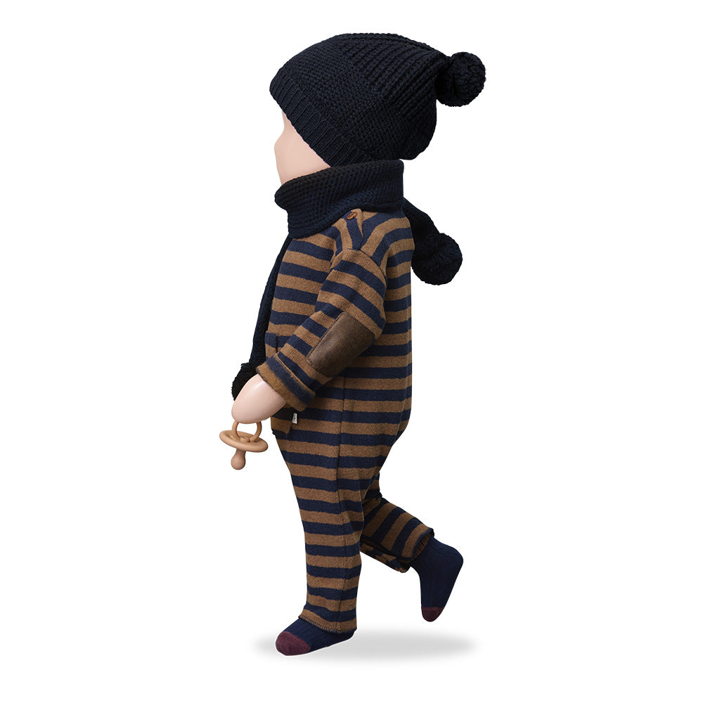 1+ In The Family Baby Bruna Scarf Dark Navy Blue