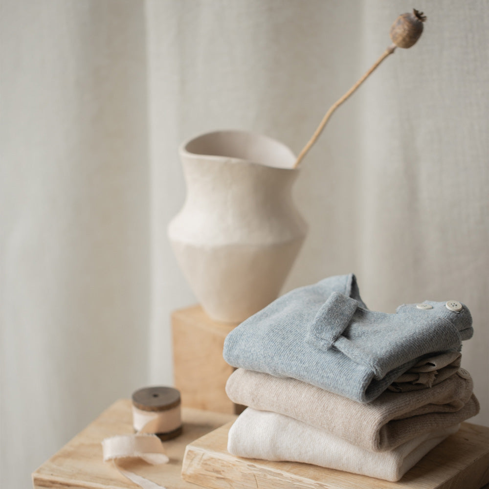 1+ In The Family Baby Chapin T-shirt Beige