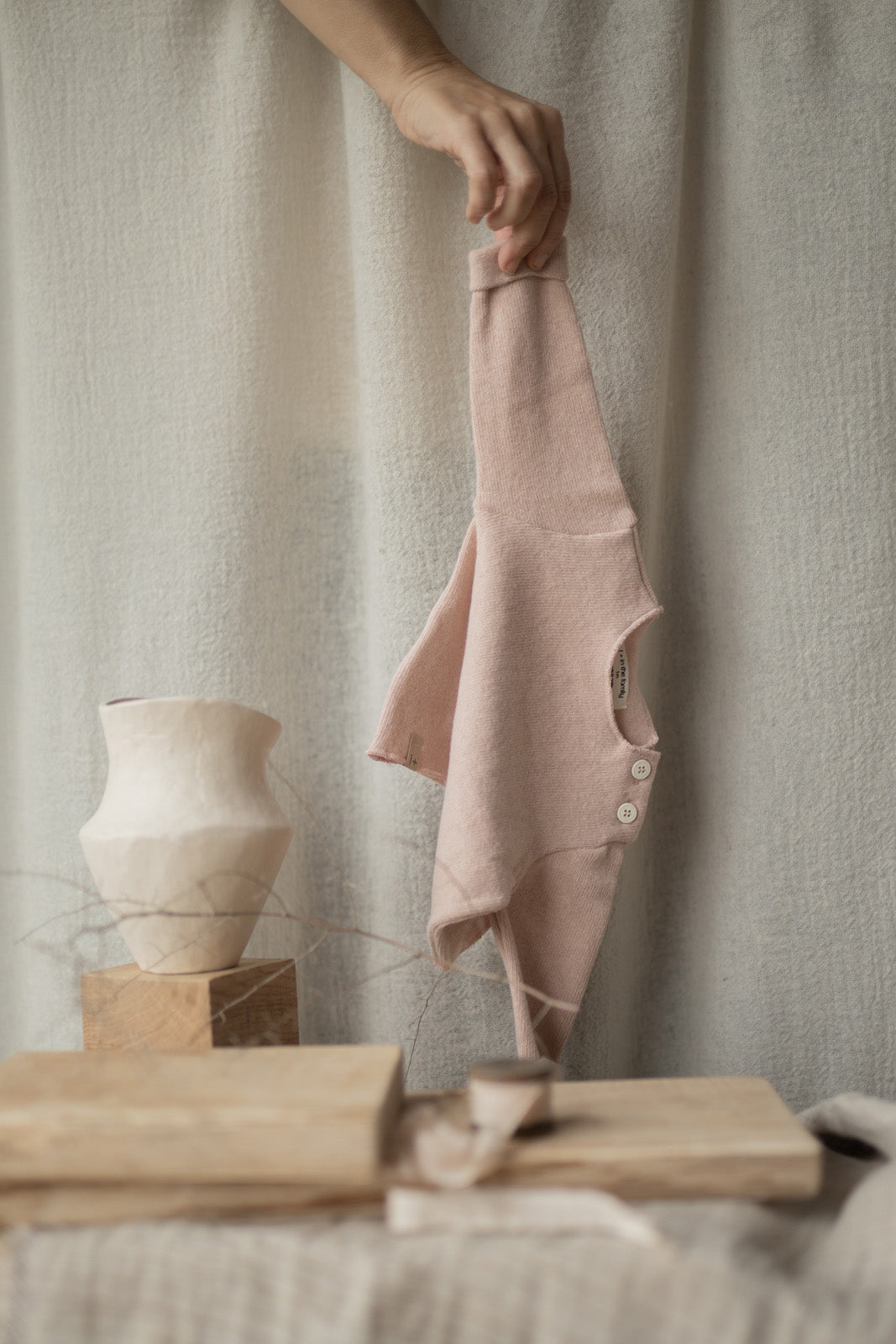 1+ In The Family Baby Chapin T-shirt Light Pink