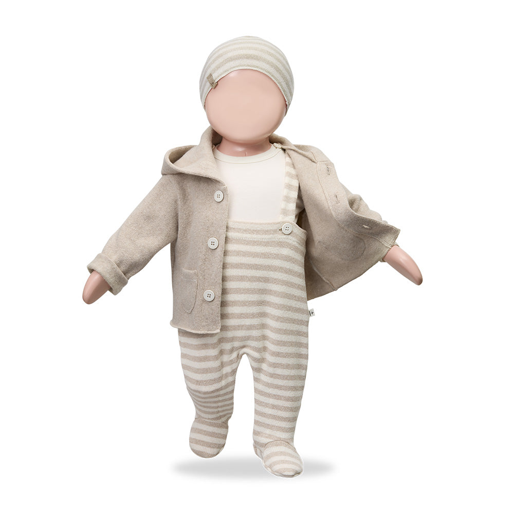 1+ In The Family Baby Edith Bodysuit Ecru Cream