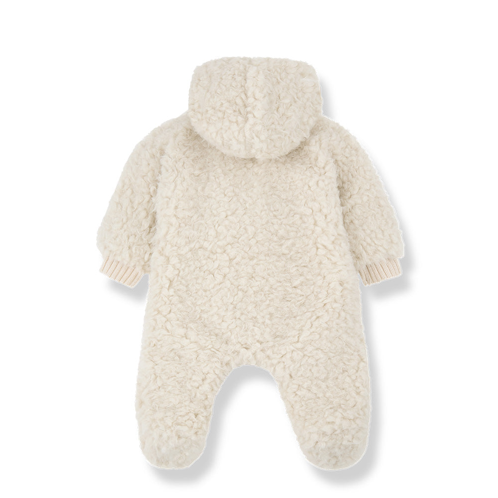 1+ In The Family Baby Floriane Polar Jumpsuit Ecru Cream
