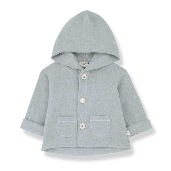 1+ In The Family Baby Fred Jacket Nuvola Blue - Advice from a