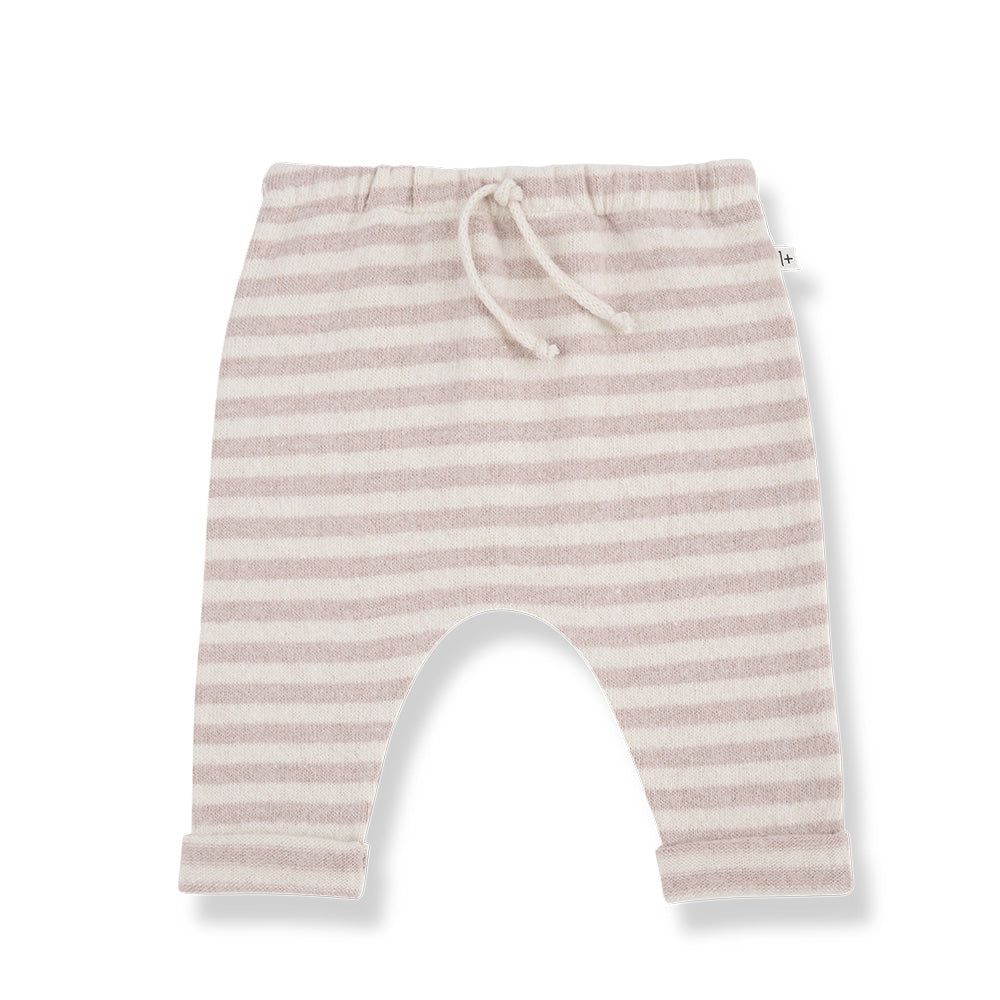 1+ In The Family Baby Vicens Pants Light Pink Stripes