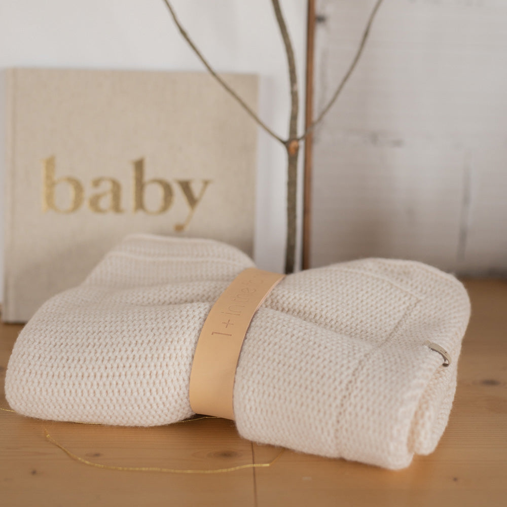 1+ In The Family Marinet Blanket Ecru Cream