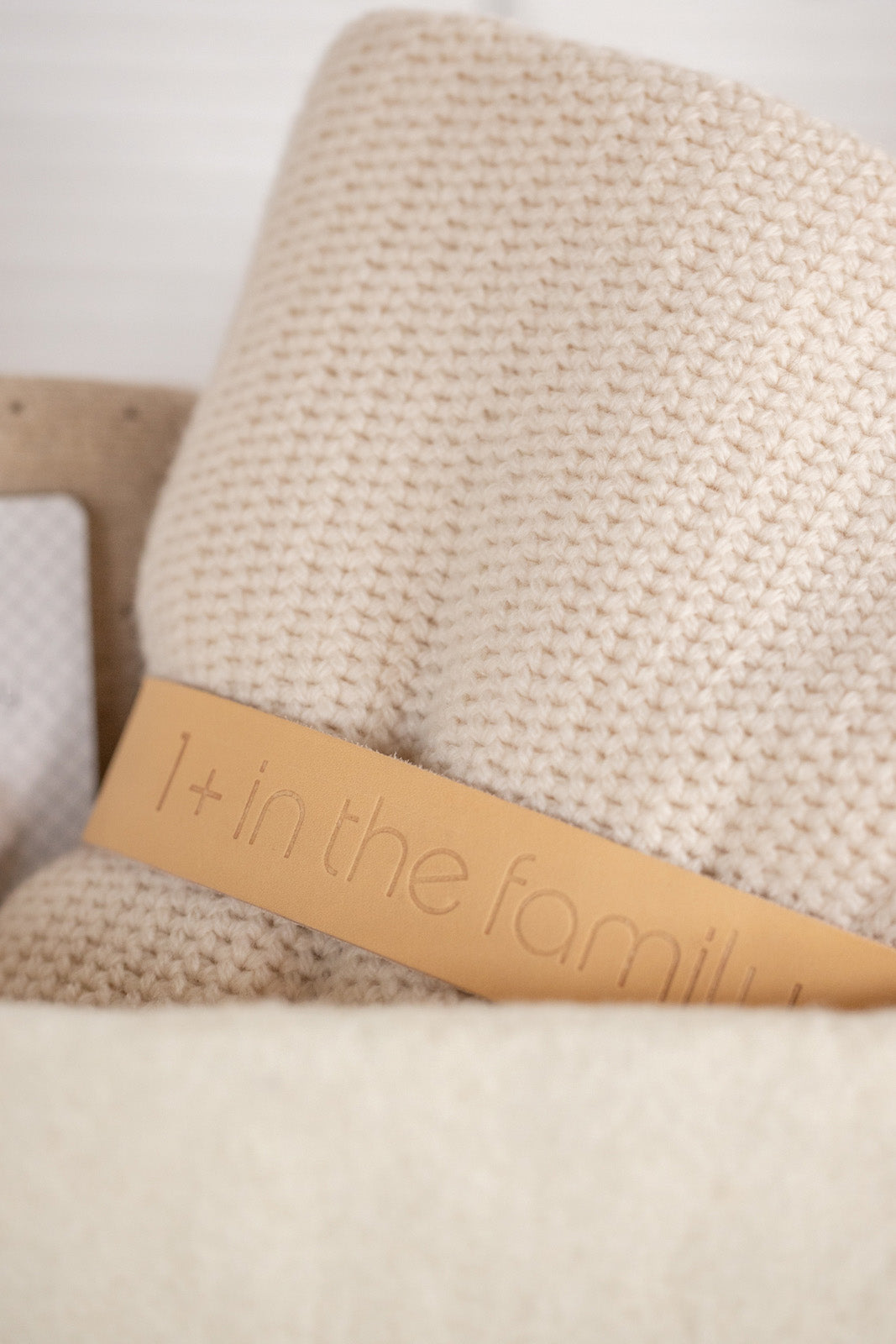 1+ In The Family Marinet Blanket Ecru Cream