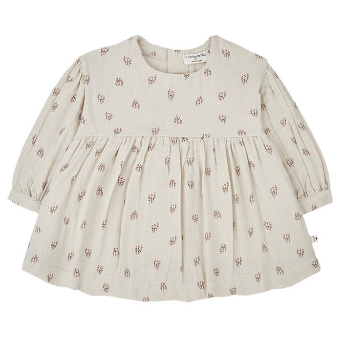 1+ In The Family Baby And Child Annisa Dress Oatmeal Cream