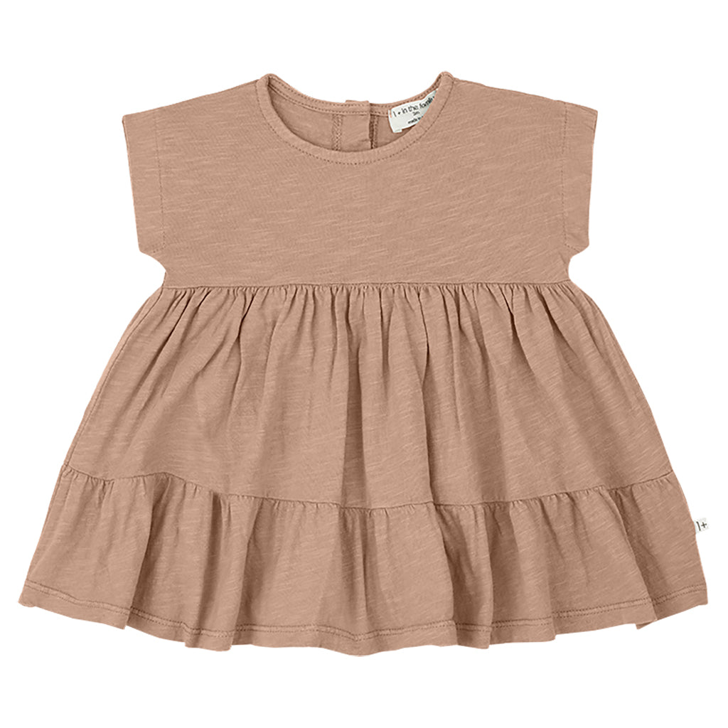 1+ In The Family Baby And Child Antonella Dress Apricot Pink