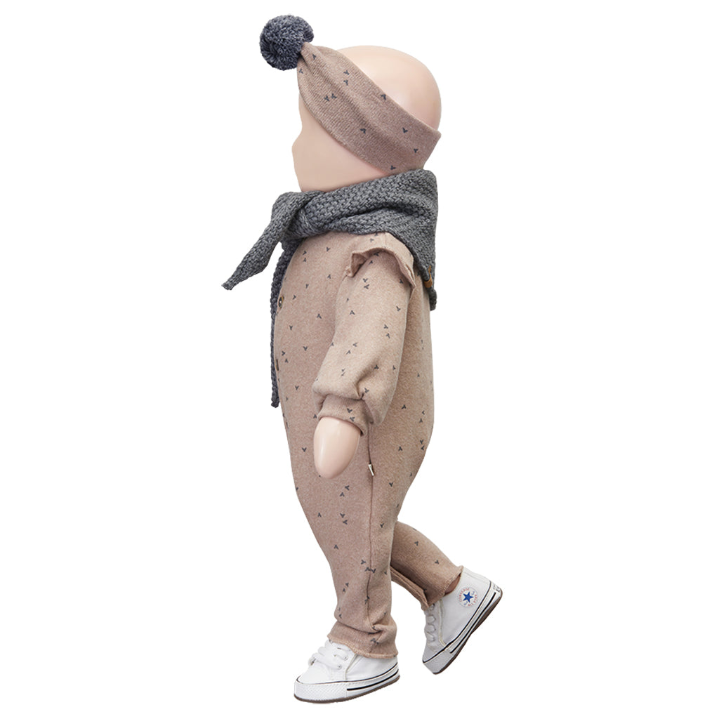 1+ In The Family Baby Blanca Jumpsuit Old Rose Pink