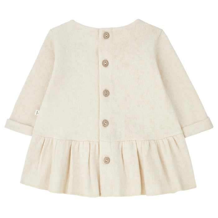1+ In The Family Baby Cecile Dress Ecru Cream