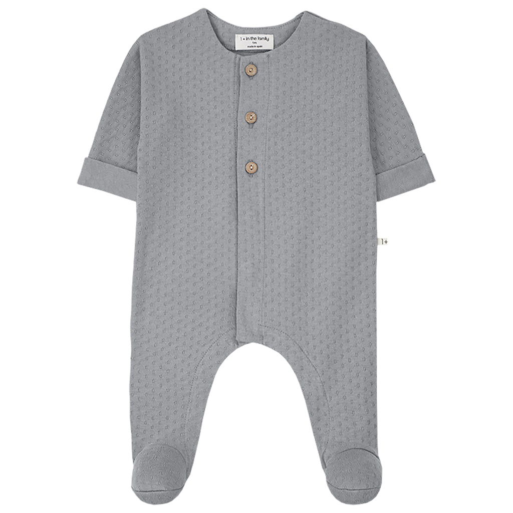 1+ In The Family Baby Charlot Jumpsuit Smoky Grey