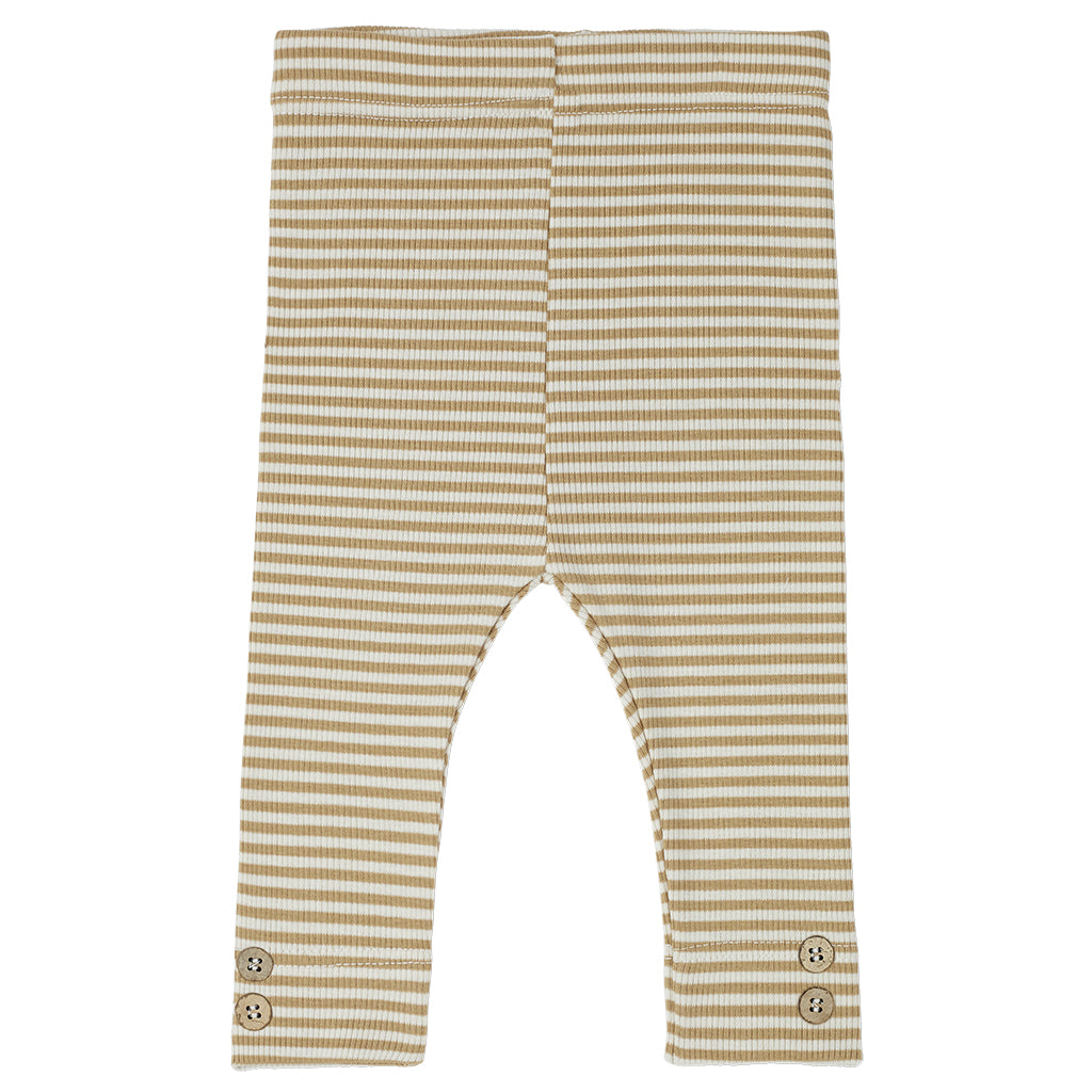 1+ In The Family Baby And Child Cora Leggings Havana Yellow Stripes