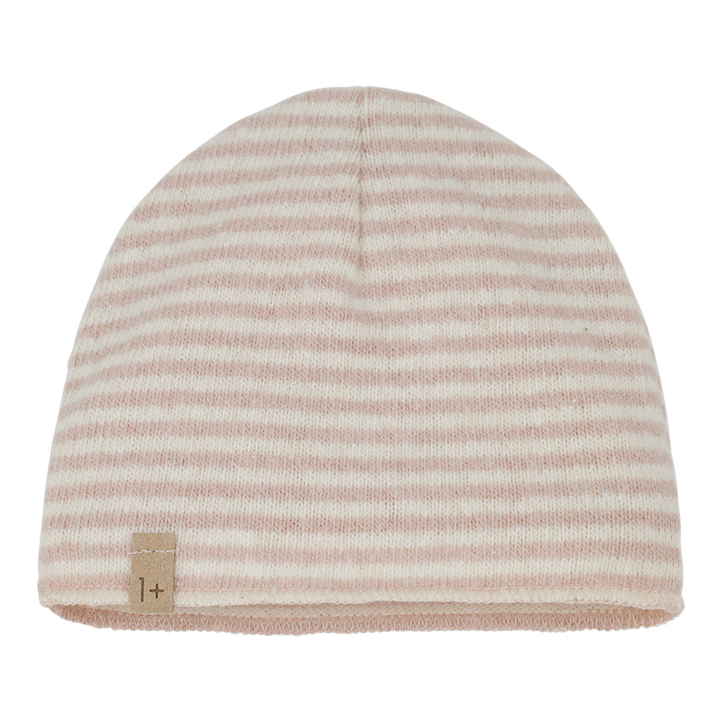 1+ In The Family Baby Honore Hat Light Pink Stripes