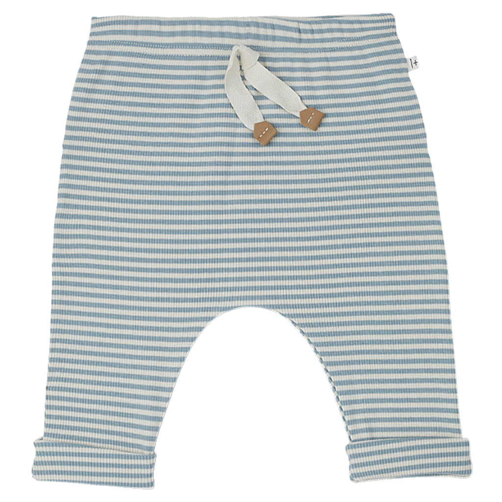 1+ In The Family Baby And Child Mattia Pants Shark Blue Stripes