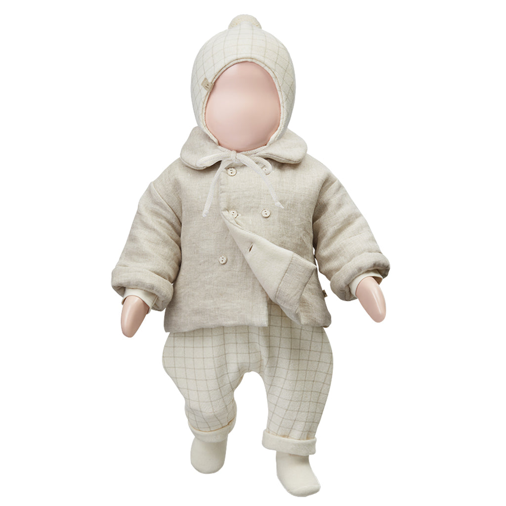 1+ In The Family Baby Merce Jacket Natural Cream