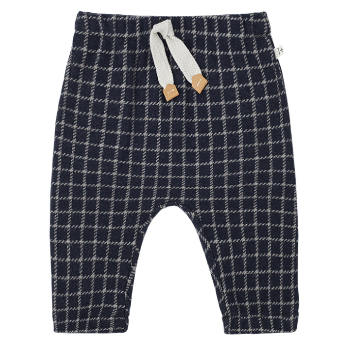1+ In The Family Baby And Child Moritz Pants Navy Blue Checks