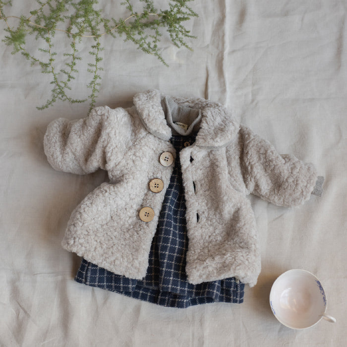1+ In The Family Baby And Child Nuna Jacket Taupe