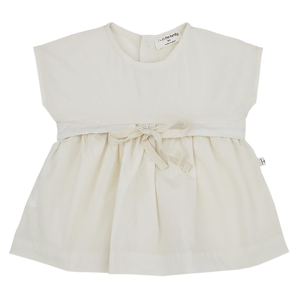 1+ In The Family Baby And Child Rebecca Dress Ivory Cream
