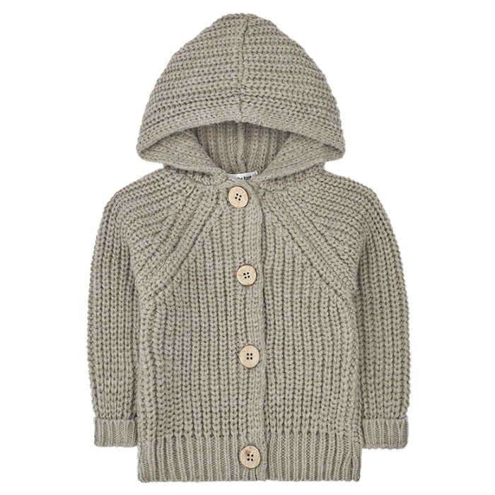 1+ In The Family Baby And Child Ross Hooded Jacket Taupe