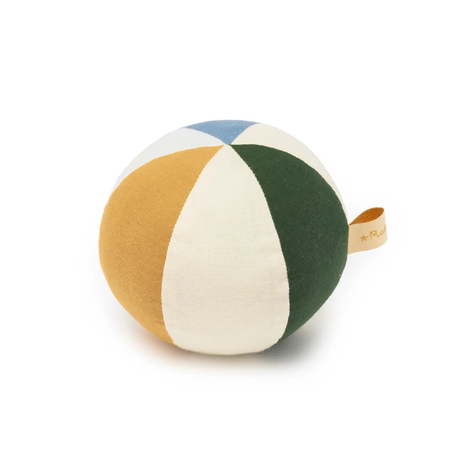 Ratatam Baby Fabric Ball 10 cm Mustard
