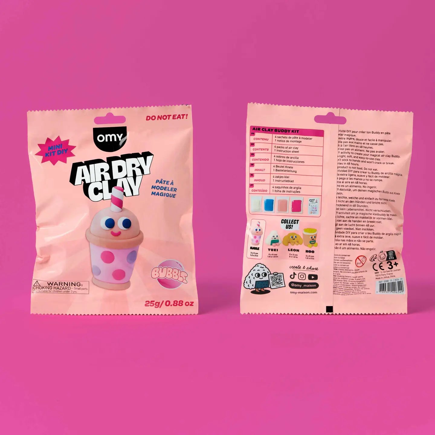 Omy Air Dry Clay - Bubble