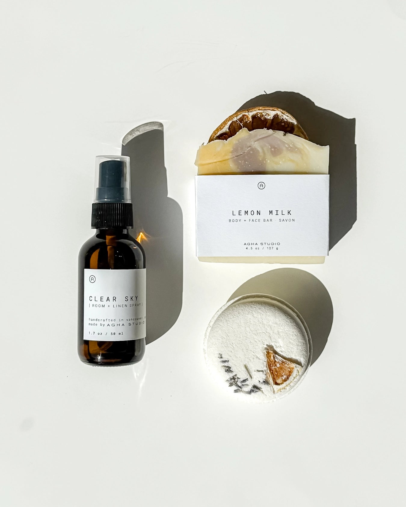 Agha Studio Lemon Milk Body + Face Bar