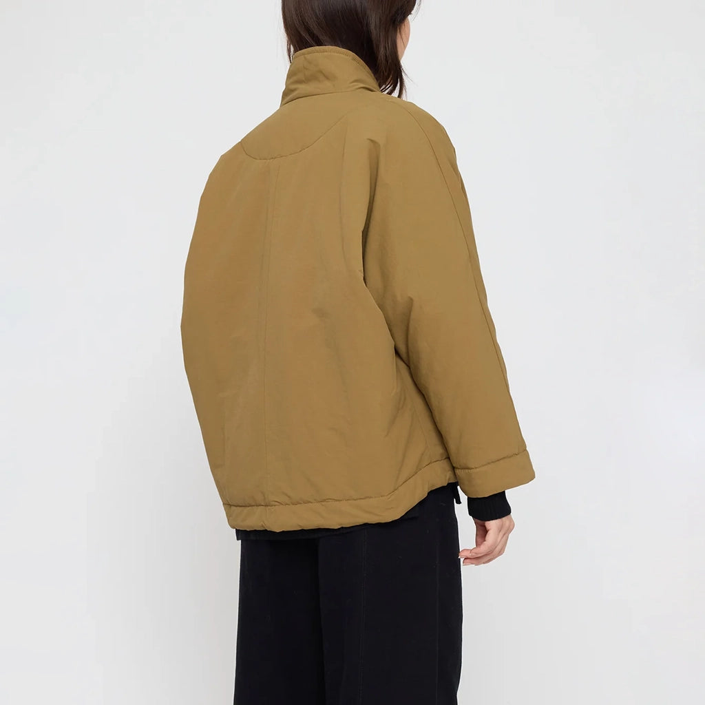 7115 By Szeki Unisex Reversible Padded Blazer Charcoal Grey And Tan