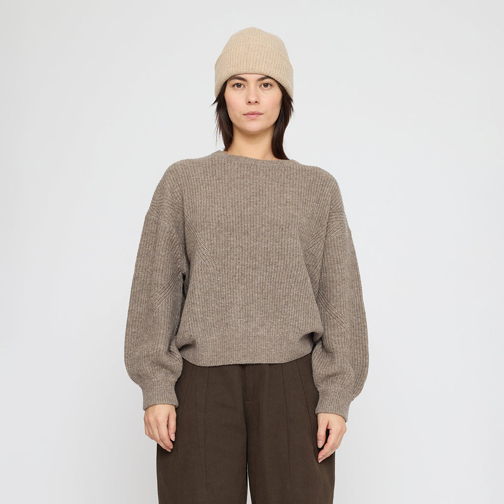 7115 By Szeki Unisex Signature Yak Beanie Almond Cream