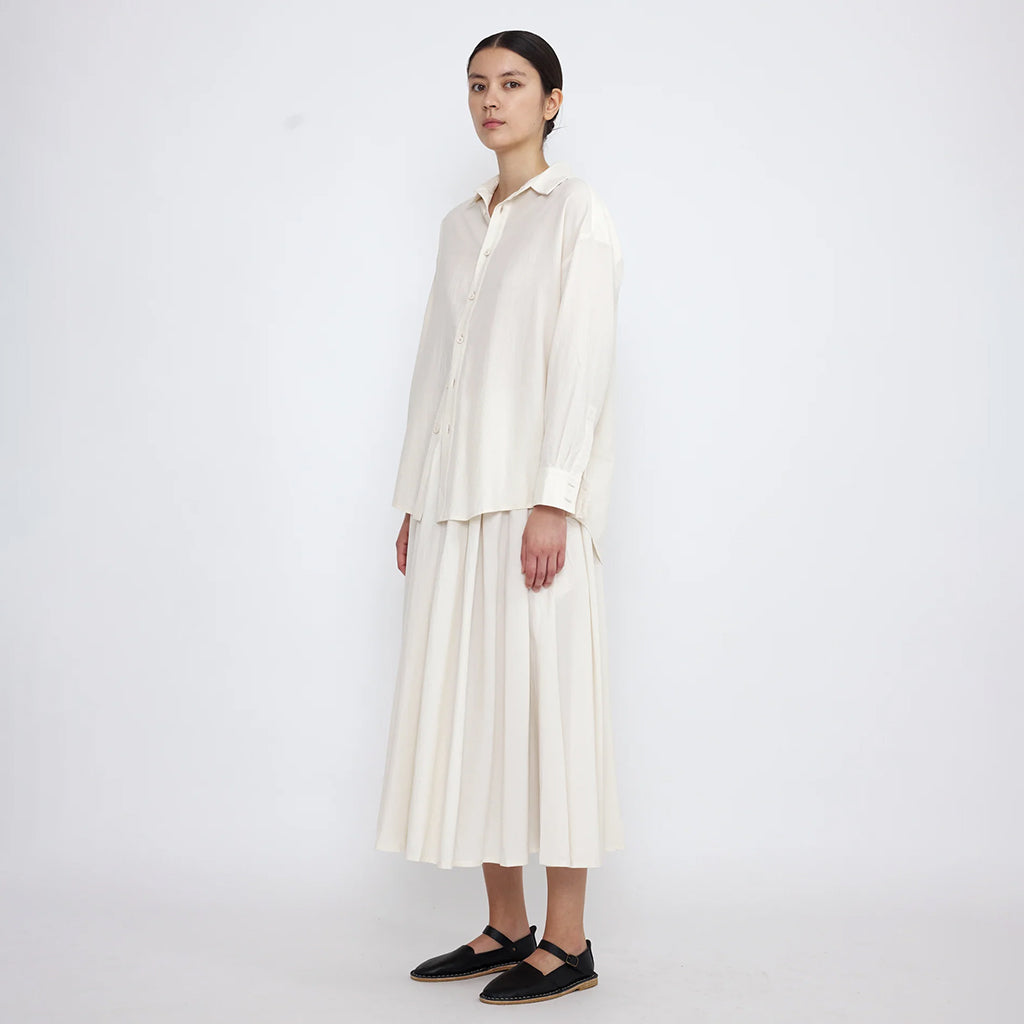 7115 By Szeki Unisex Signature Dolman Shirt Antique White