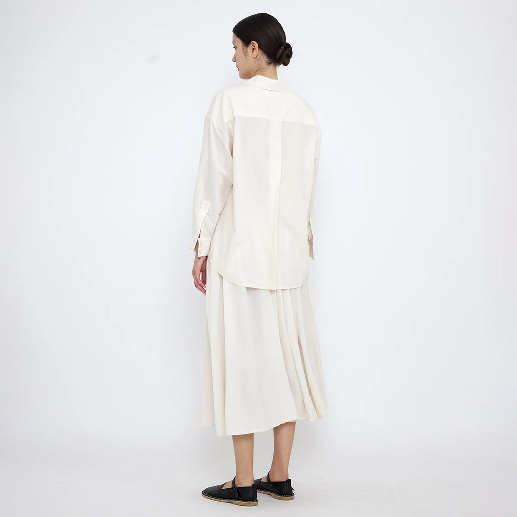 7115 By Szeki Unisex Signature Dolman Shirt Antique White