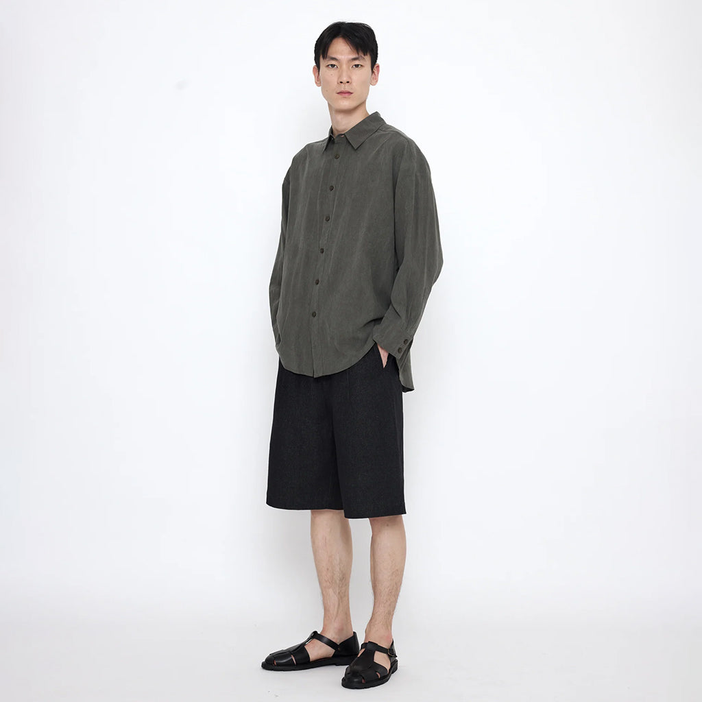 7115 By Szeki Unisex Signature Dolman Shirt Pewter Green