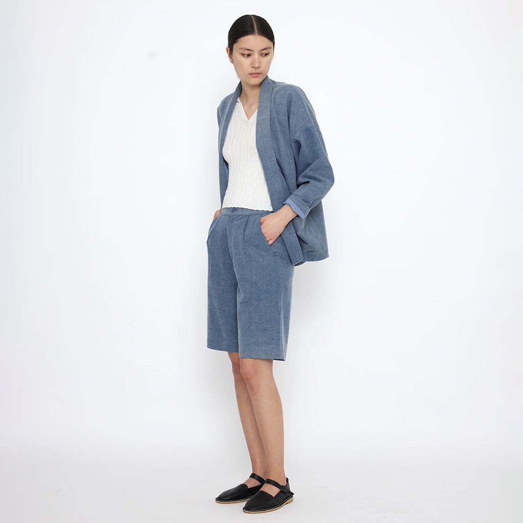 7115 By Szeki Unisex Signature Sumo Jacket Faded Blue