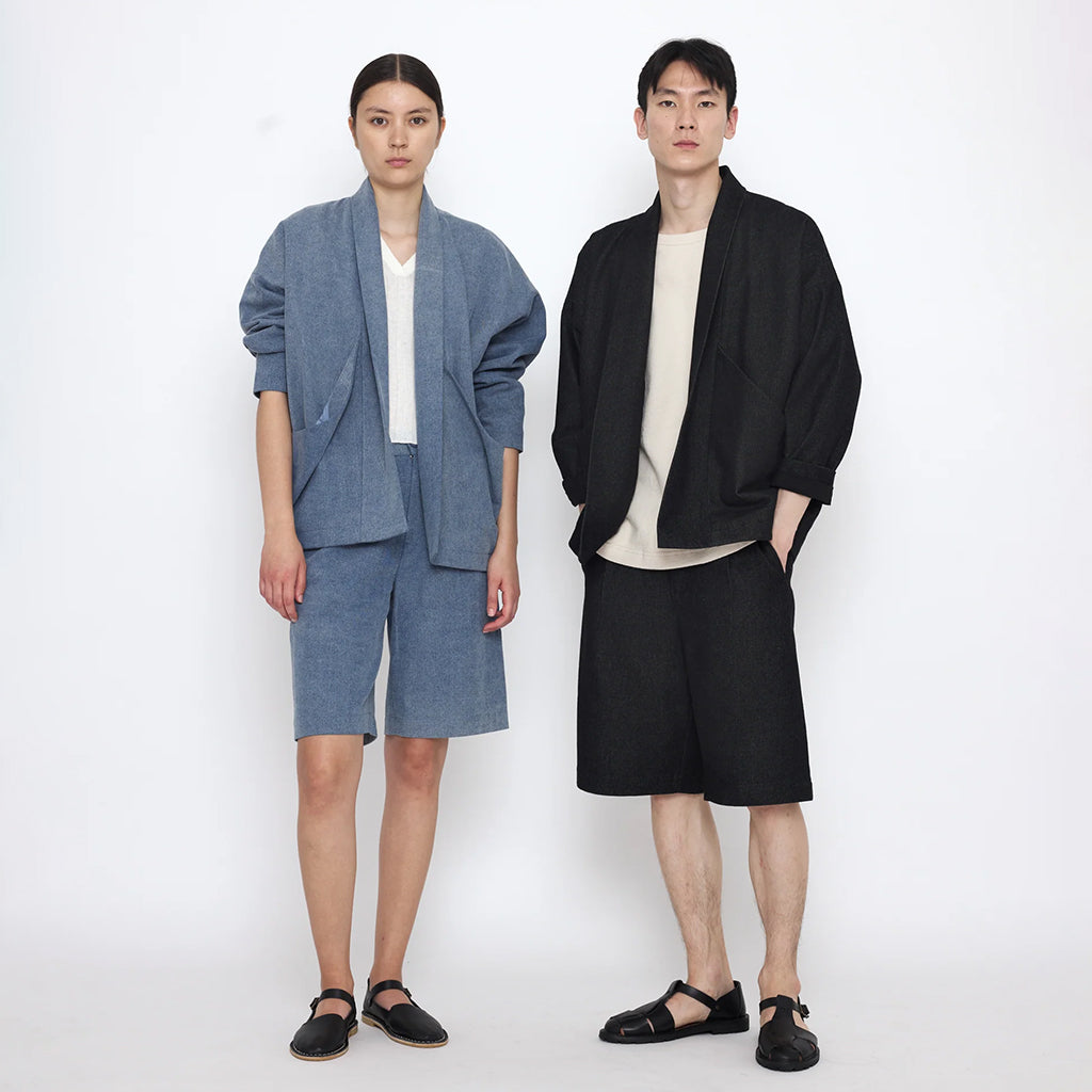 7115 By Szeki Unisex Signature Sumo Jacket Faded Blue