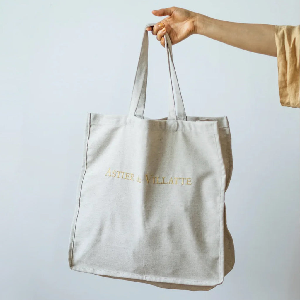 Astier De Villatte Shopping Bag Ecru