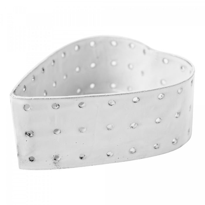 Astier De Villatte Heart Dish With Holes