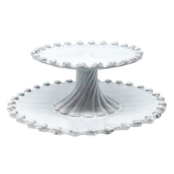 Astier De Villatte Adélaïde Two Tier Serving Tray