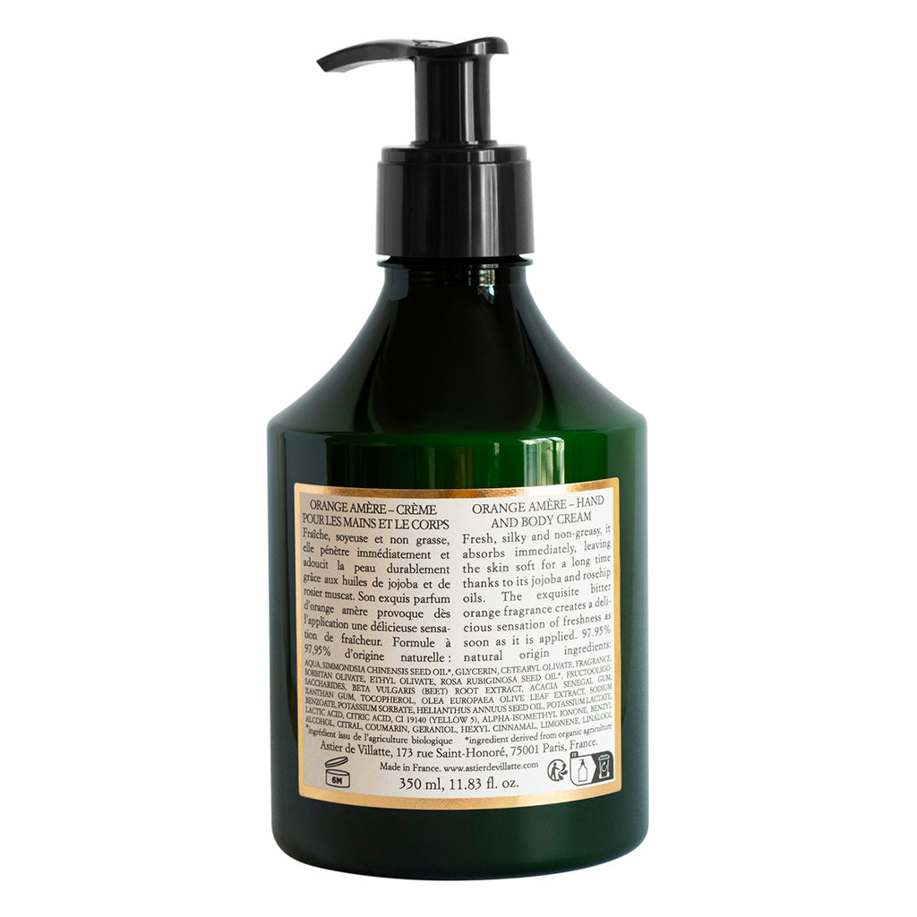 Astier De Villatte Body And Hand Cream Orange Amere
